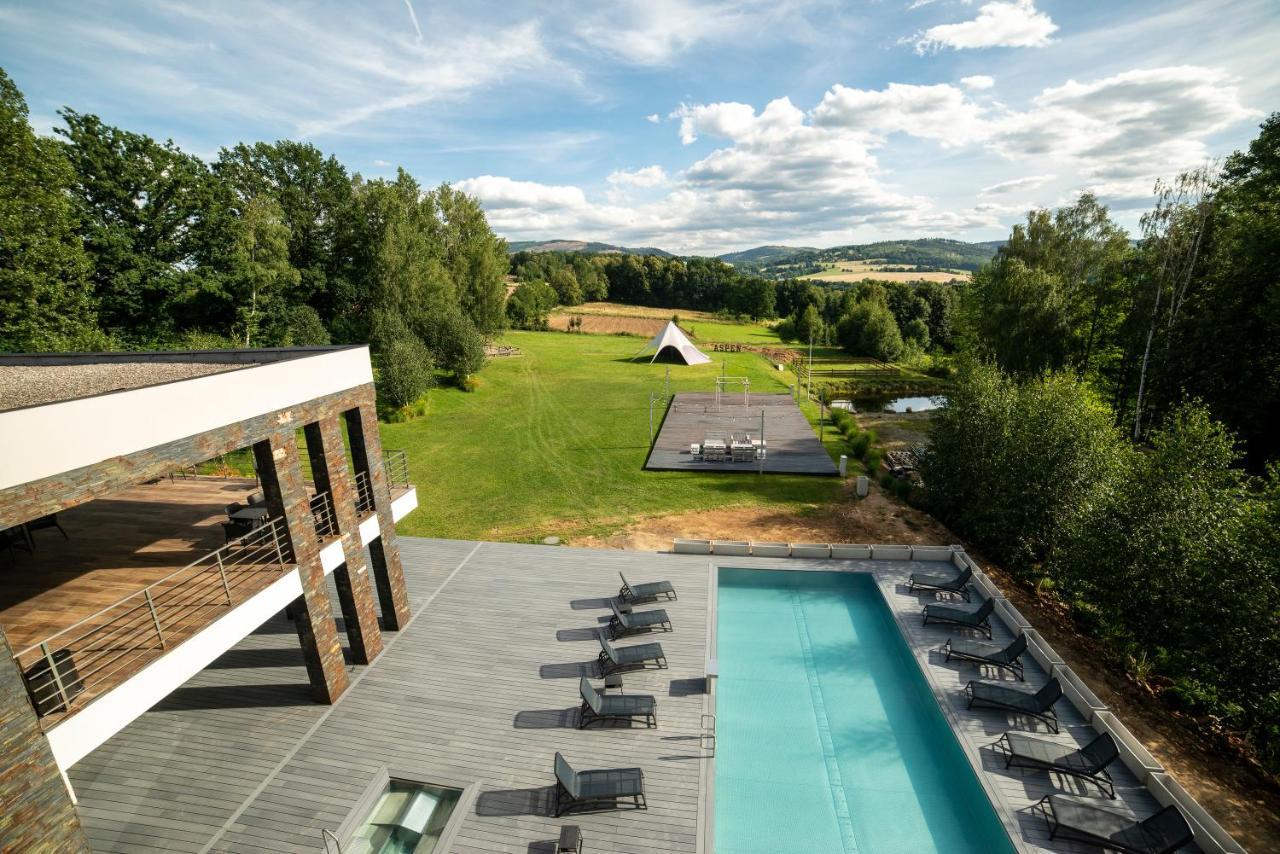 Aspen Prime Ski & Bike Resort - Basen, Sauna, Jacuzzi, Silownia W Cenie Pobytu Glucholazy Ngoại thất bức ảnh